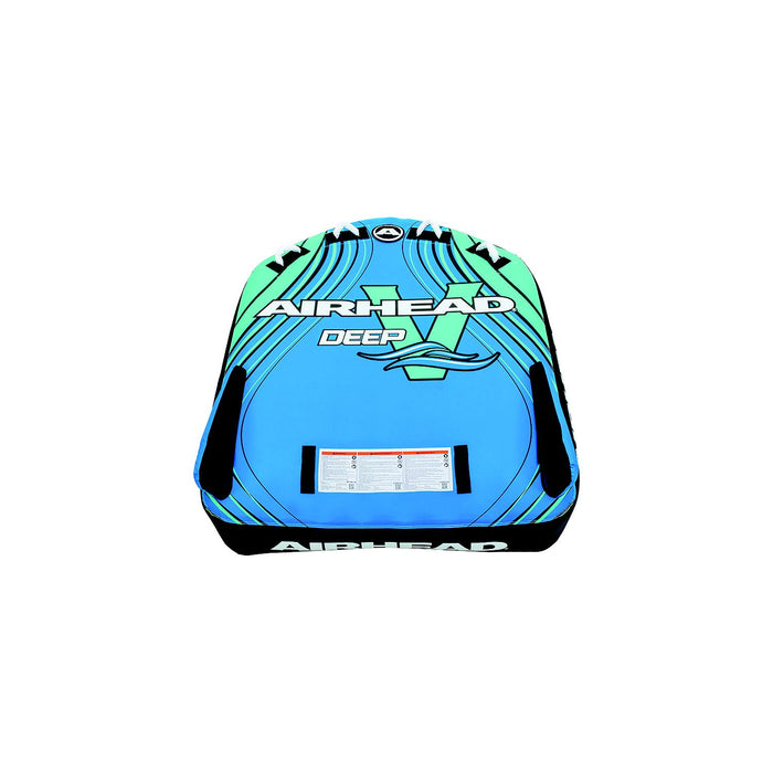 Airhead AHDV-2 Deep V Towable Tube, Blue, 2 Person