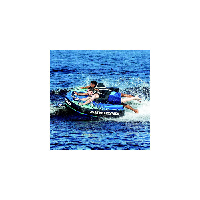 Airhead AHDV-2 Deep V Towable Tube, Blue, 2 Person