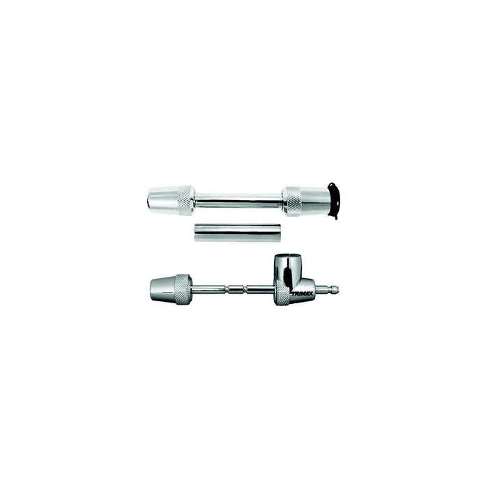 Trimax Locks TM3123 Trimax Chrome TS32 Universal Receiver Lock & TC123, Adjustable Coupler Lock