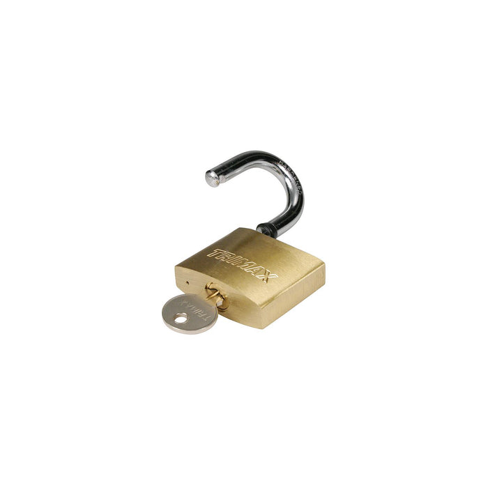 Trimax Locks TPB87 Trimax Marine Grade Solid Brass Padlock