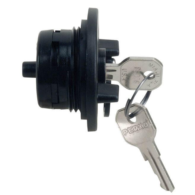 Perko 1324DP0BLK Fuel System Locking Cap f/ 1-1/2" Non-Vented Fills