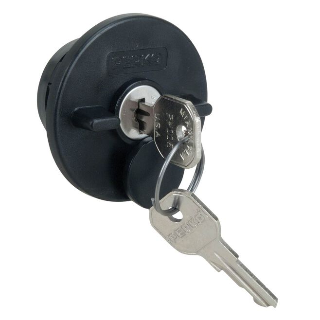 Perko 1324DP0BLK Fuel System Locking Cap f/ 1-1/2" Non-Vented Fills