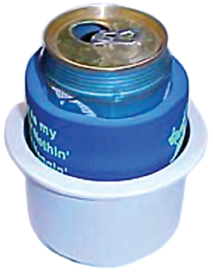 Beckson Marine GH43-W1 GH43 Recessed Rigid Super Size Drink Holder