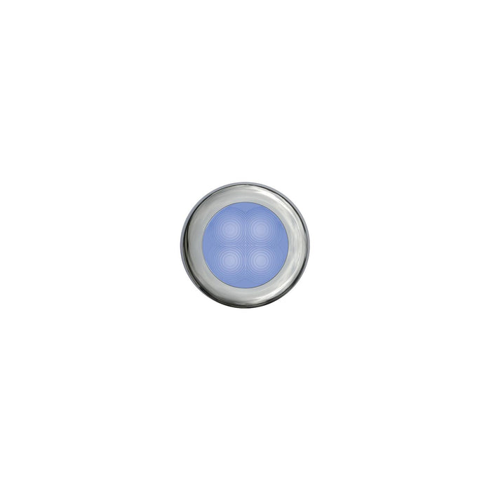 Hella 980502641 Slim Line Blu White Bezel w/Spacer 12V