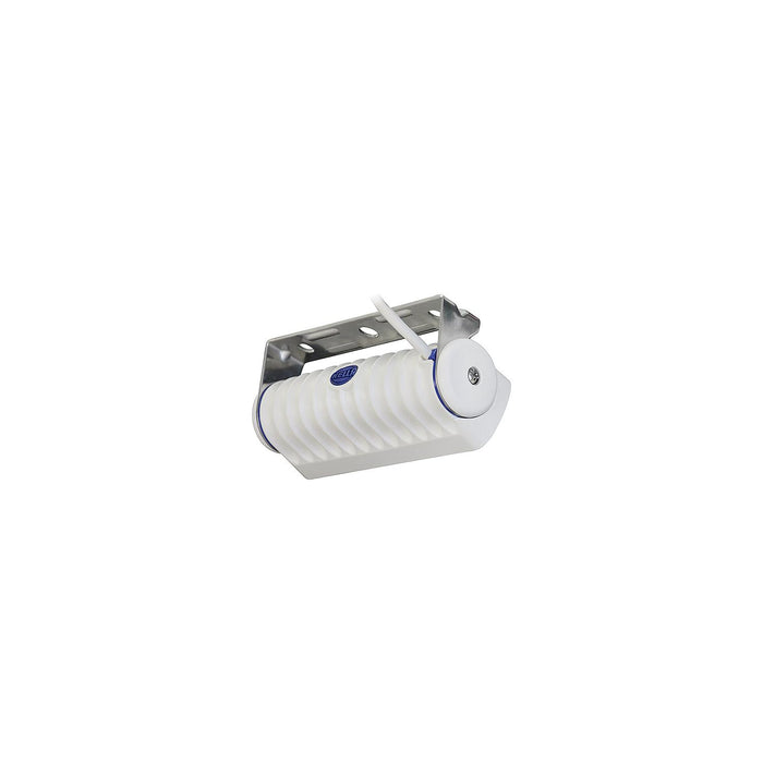 Hella 980573021 Sea Hawk-R 9-33V DC Bracket Mount White Light LED Floodlight, White Housing, Spread