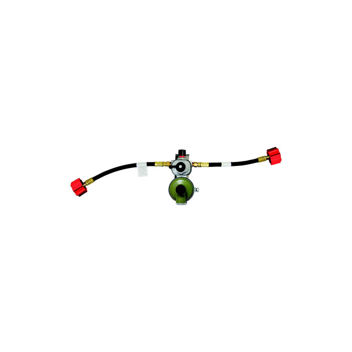 Marshall MEGR-253HP-PT15 Excela-Flo Regulator, High Capacity Automatic Changeover w/15" Hose, Packaged