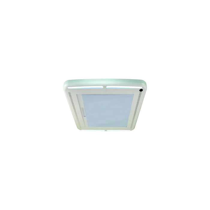 MaxxAir 00-03901 MAXXSHADE White w/LED