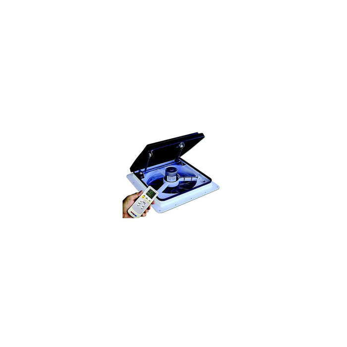 MaxxAir 00-04401M MaxxFan Mini Smoke RV 4-Speed Fan
