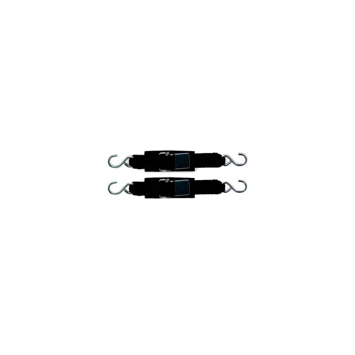 BoatBuckle F12067 SS Kwik-Lok Transom Tie-Downs, 2" x 6', 2/pk, 12 packs/case