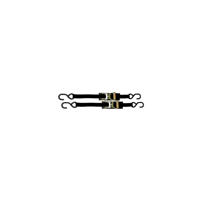 BoatBuckle F14209 Ratchet Transom/Utility Tie-Down 1" x 3.5' (2 Per Pack)