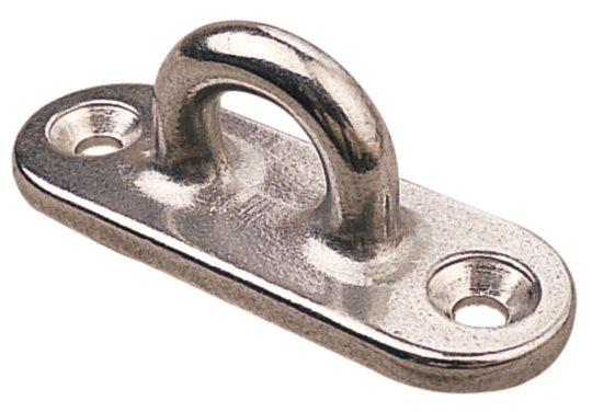 Sea Dog 88721 Stainless Oblong Eye Plate-3 I