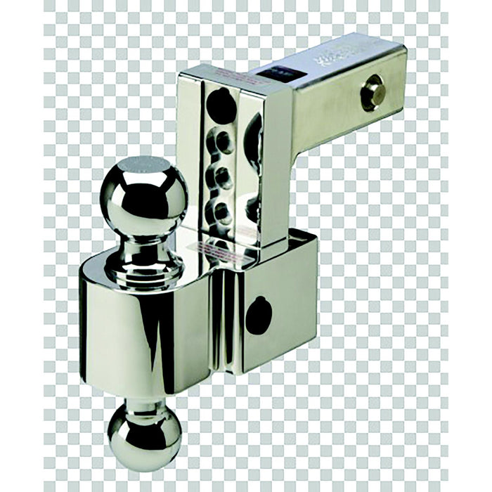 Progress Mfg 44004400 Flash DTALBM6400 2" Shank Adjustable Locking Ball Mt. 5", Rise, 4" Drop