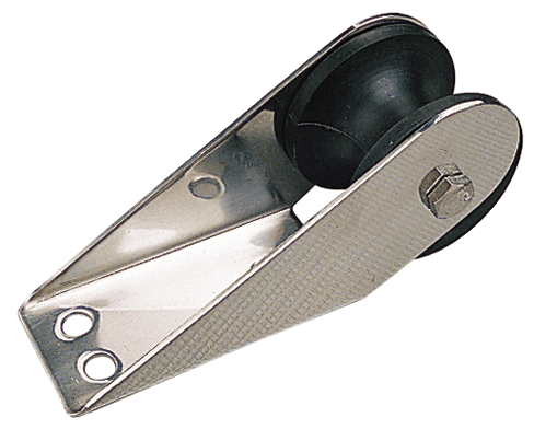 Sea Dog 328052 SeaDog Unpolished Short Bow Roller, 1" Max Rope Diameter, 3/8" Bolt Fastener