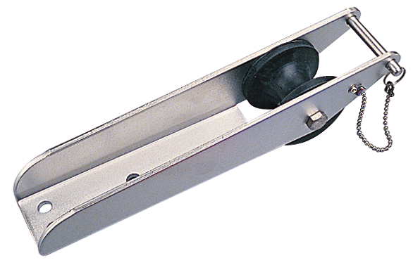 Sea Dog 328053 SeaDog Unpolished Long Bow Roller, 1" Max Rope Diameter, 3/8" Bolt Fastener