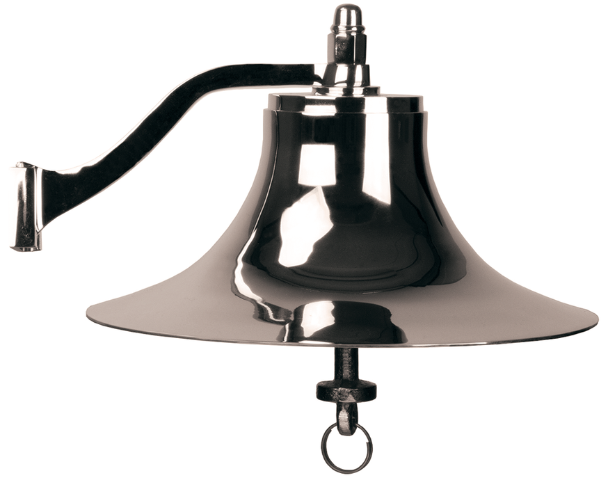 Sea Dog 455001 SeaDog Cast Polished Brass Bell | #6 Fastener