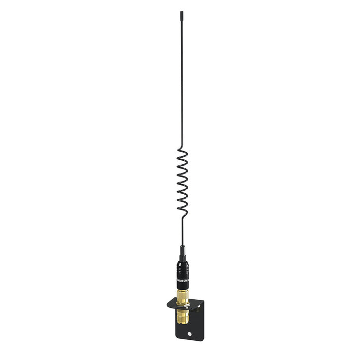 Antena de látigo Shakespeare VHF de 15 pulgadas, color negro, 5216 SS (soporte incluido)
