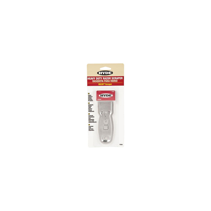 Hyde Tools 13050 Delta<sup>TM</sup> Heavy-Duty Glass Scraper