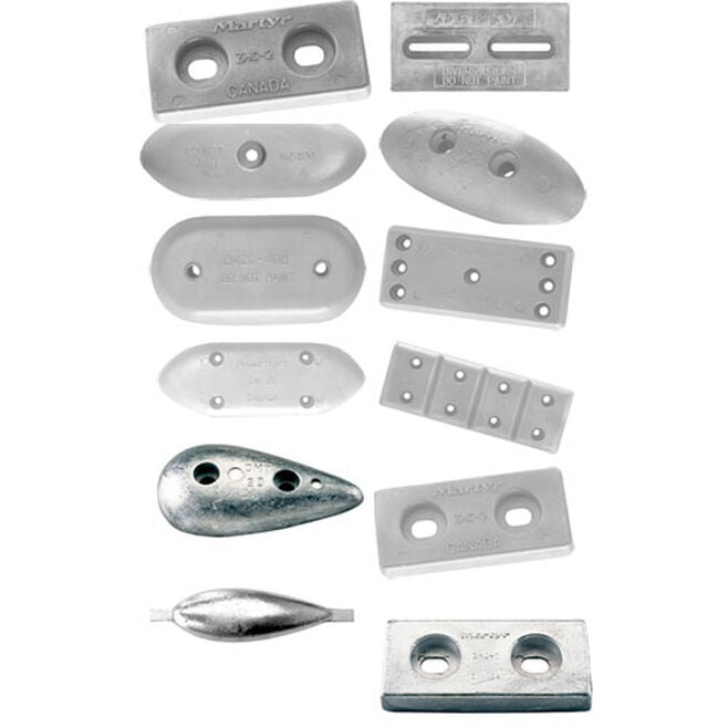Martyr CMZHC2AZ Zinc Hull Anode 2.65" x 5.75"