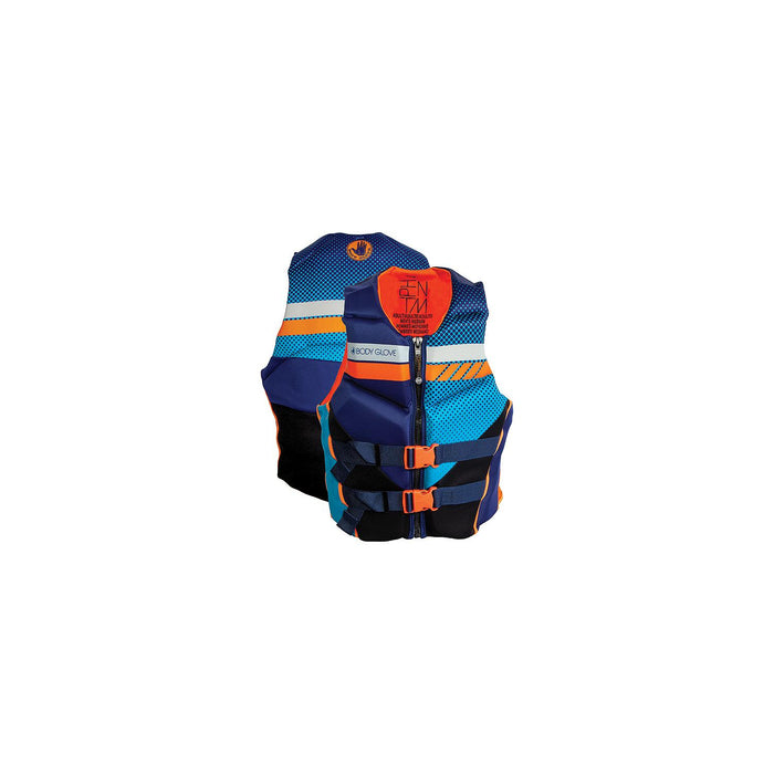 Body Glove Vests 23224BLUORG2XL Mens Phantom Evoprene Vest, Blue/Orange, 2XLarge