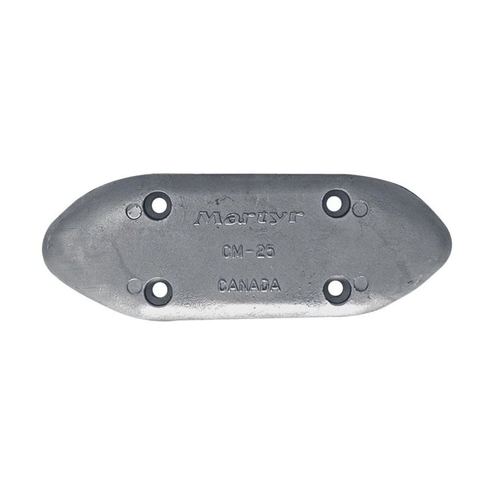 Martyr CMM25A Aluminum Hull Anode, .72" x 3.25" x 9.08"