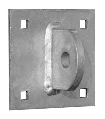 Danforth Male T Connector - 5" X 5" Plate