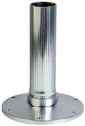 Garelick Pedestal Only 15" Ribbed Aluminun
