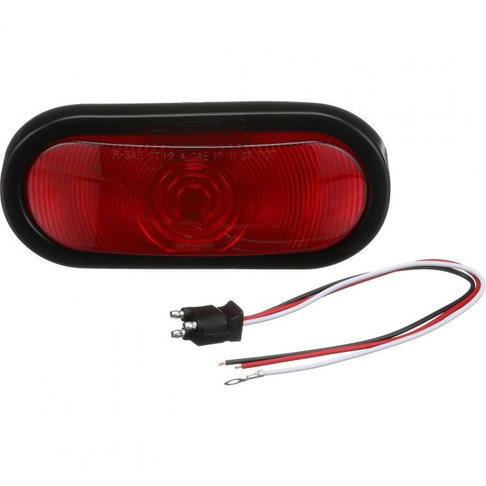 Seachoice ST70RKSCH 52931 3-Function Sealed Oval Flush-Mount Tail Light