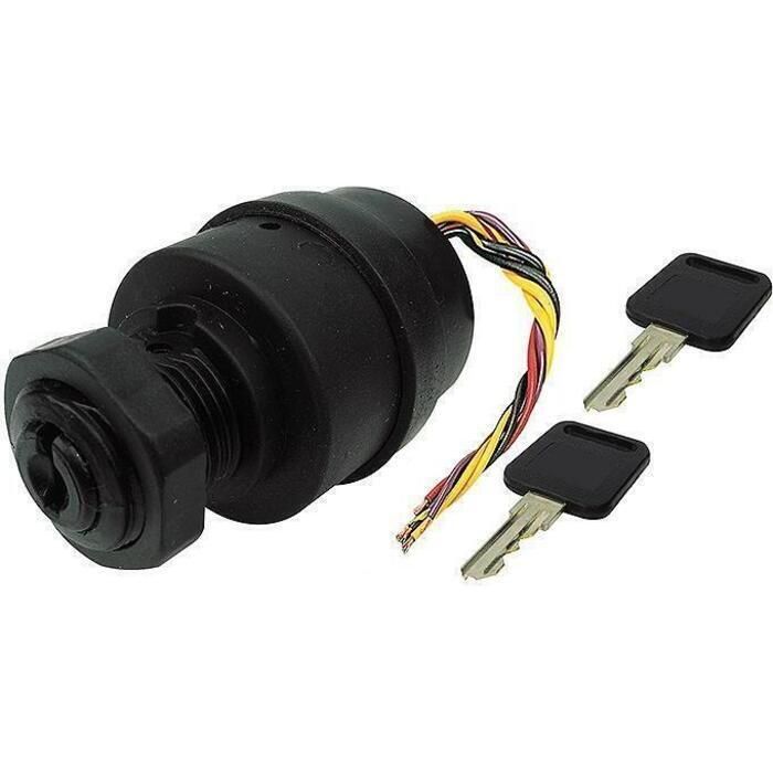 Seachoice 11831 3 Position Magneto Ignition Switch, 6 Wire