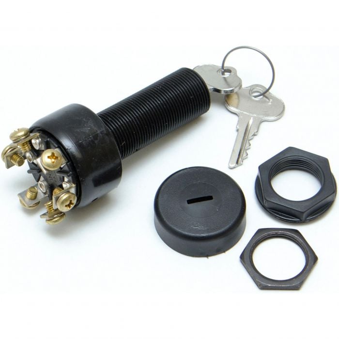 Sierra MP39090 Magneto 3 Position 1 1/8" Polyester 6 Screw Terminal 12V 15 Amp, Ignition Starter Switch