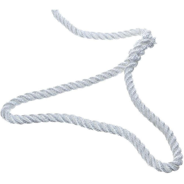 Seachoice 50-42521 3-Strand Twisted Nylon Dock Line, 3/8" x 20', White