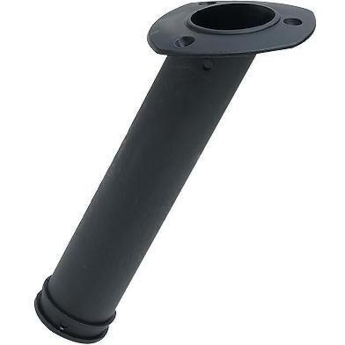 Seachoice 89271 30 Degree Plastic Rod Holder With Etched Finish on Flange Black