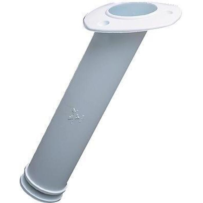 Seachoice 89251 30 Degree Plastic Rod Holder w/ Injection Molded ABS Flange, White