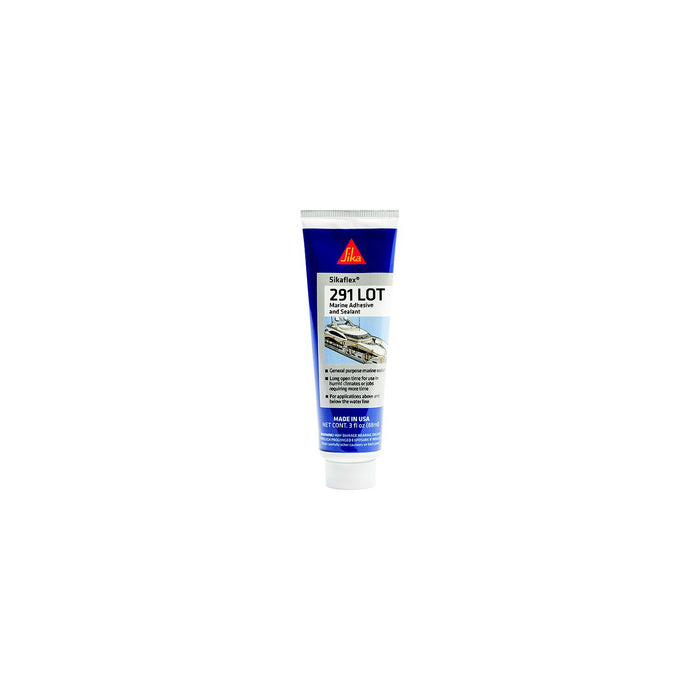 Sika 610565 Sikaflex 291 Lot Marine Polyurethane Adhesive/Sealant, Black, 3 oz. Tube