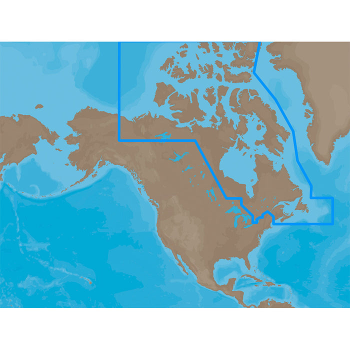C-MAP MAX NA-M021 - Norte y este de Canadá - Tarjeta SD™