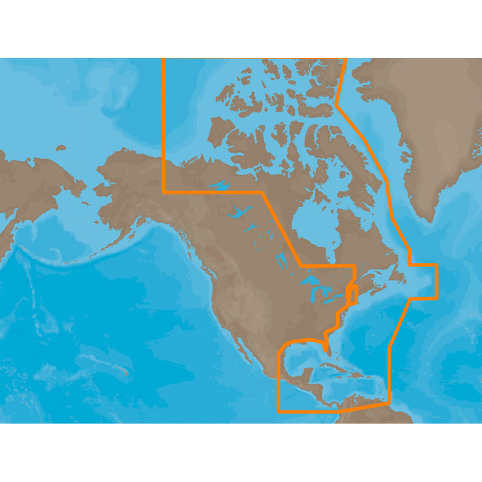 C-MAP MAX NA-M033 - Costa ATL, Golfo y Caribe - Tarjeta SD™