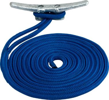 Sea-Dog Double Braided Nylon Dock Line - 5/8" x 25' - White