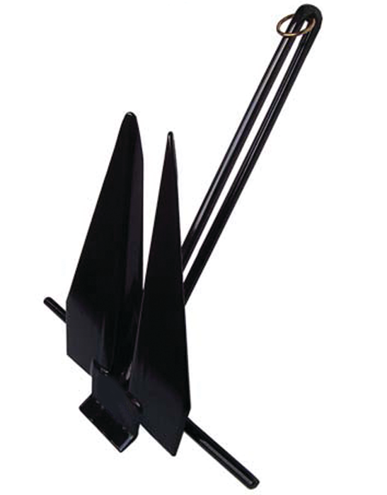 Greenfield Products 669-6-W Fluke-Type Slip Ring Anchor PVC Coated