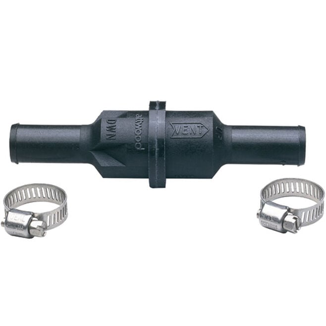 Attwood 1675-6 Fuel Line Surge Protector For 5/8" Hose