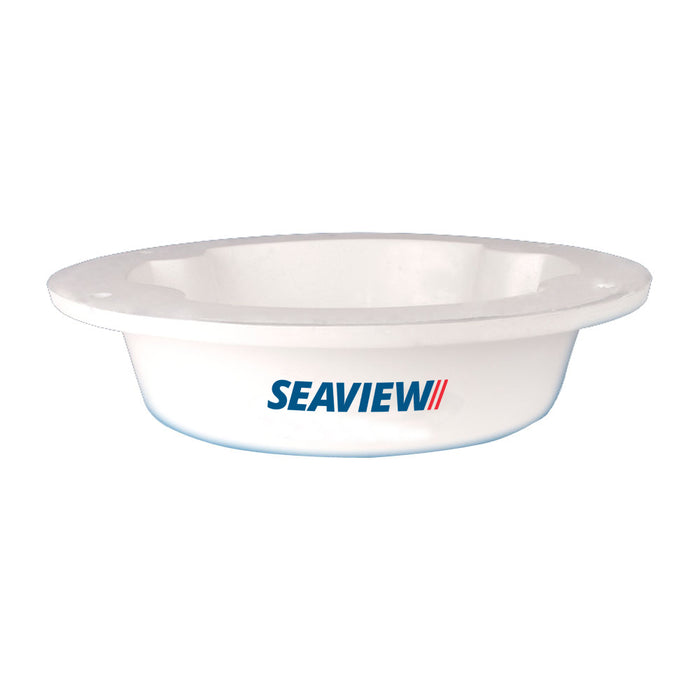 Adaptador de cúpula satelital de perfil bajo Seaview AMA-16 para KVH, Raymarine e Intellian