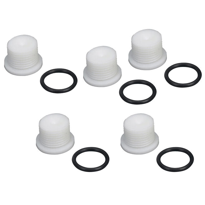 Moeller 020304-10 Plug-Transom Drain Tube 5-Pk