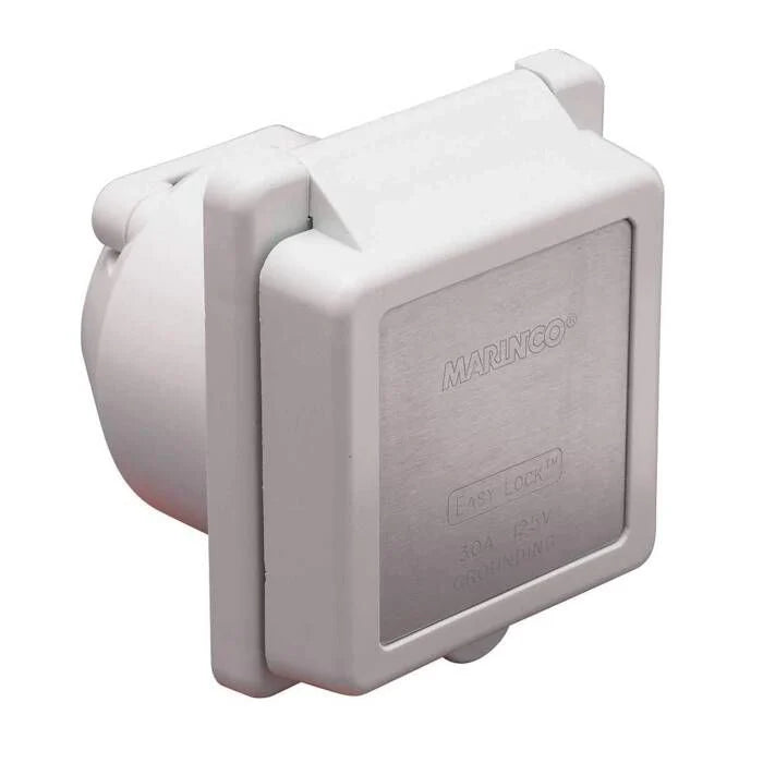 Marinco 301ELCB | Replacement Cap and Bezel Only For 301EL B Power Inlet