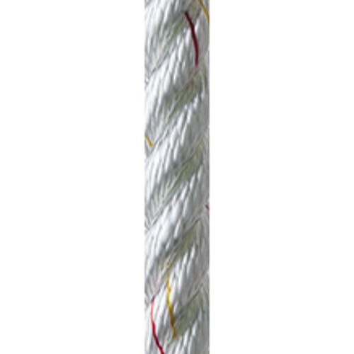New England Ropes 70501800600 Premium Nylon 3-Strand Bulk Rope, 9/16" x 600', White