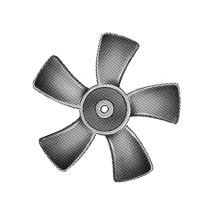 Dexter BVA0163-00 Ventline 6" Polypropylene Fan Blade