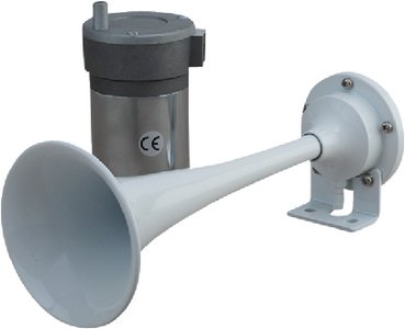 Sea Dog 432611-1 SeaDog Maxblast 20 Amp 124 DB 12V 11 PSI Mini Single 9-5/8", Trumpet Air Horn