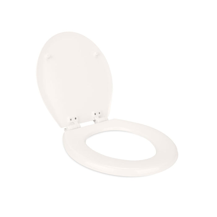 Camco 41727 Replacement Lid and Seat f/Premium Ceramic RV Toilet 41715, Bone