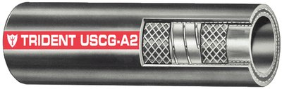 Trident Marine 327-1784 Trident Type A2 Fuel Fill Hose, 1-7/8" x 12.5'