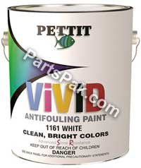Pettit 1166108 Vivid Antifouling Paint, Red Qt.