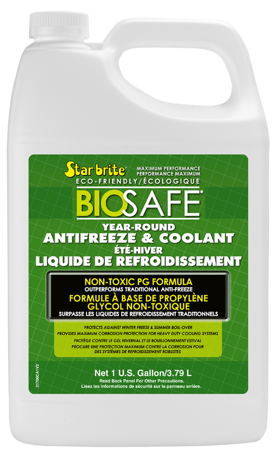 Starbrite 31700 Bio Safe Anti-Freeze Gallon Non-Toxic Permanent I/B ...
