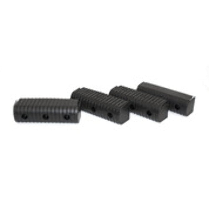 Caliber 23074-BK Bunk Wrap 2" x 6" End Cap Only, Black, 24/pk