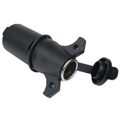 FulTyme RV 590-2030 Adapter, 7-Way to Single 12V Accessory Port